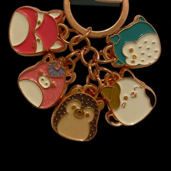 Squishmallow Multi-Charm Key Chain - Picture 3 of 7
